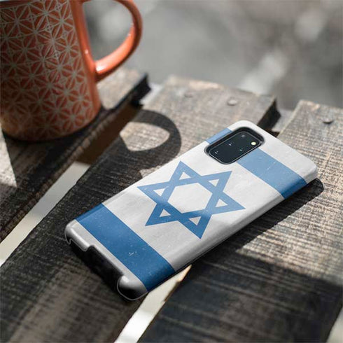 Israel Flag Distressed Galaxy S20 Plus Pro Case